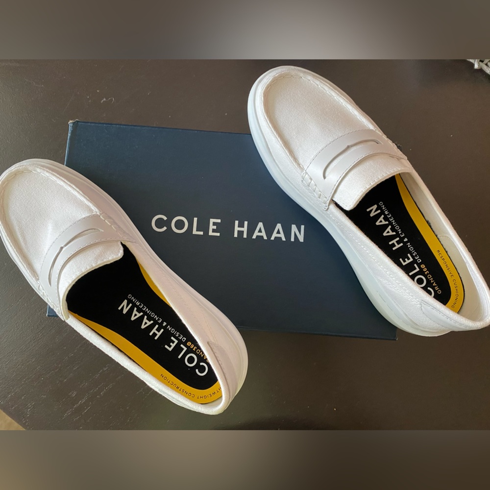 COLE HAAN Canvas Loafers